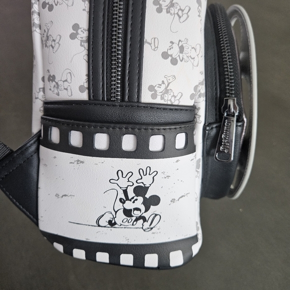 Loungefly Disney Parks Mickey Steamboat Willie Disney 100  Backpack NWT main image 7